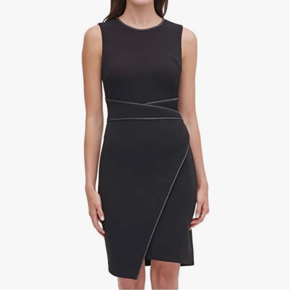 Gorgeous Tommy Hilfiger black classic dress in a flattering design for work/fun